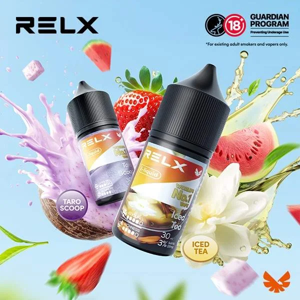 RELX悅刻電子煙煙油30ml｜3%尼古丁・10種口味選擇